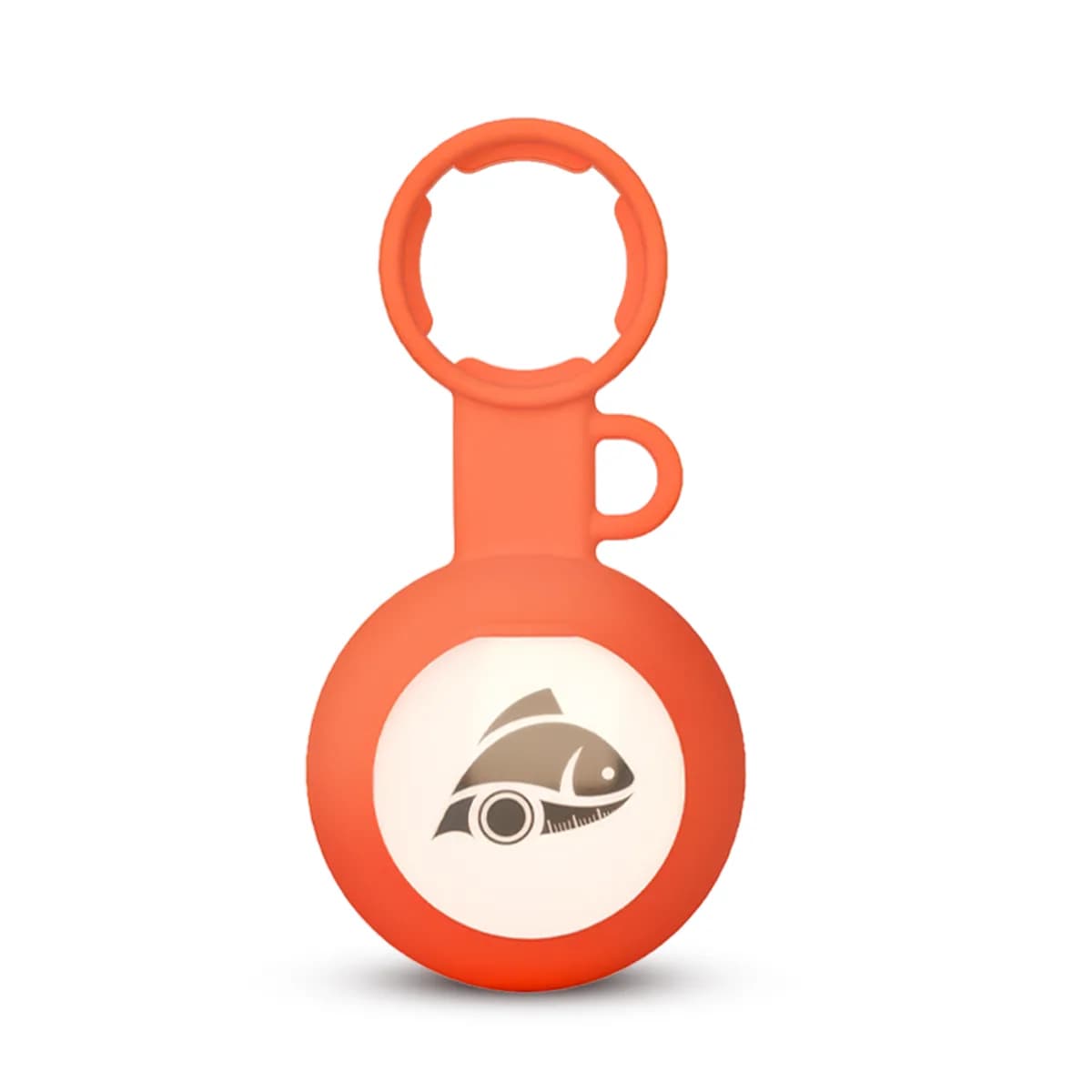 the 36 mm orange Proof Ball with its keyring clip
