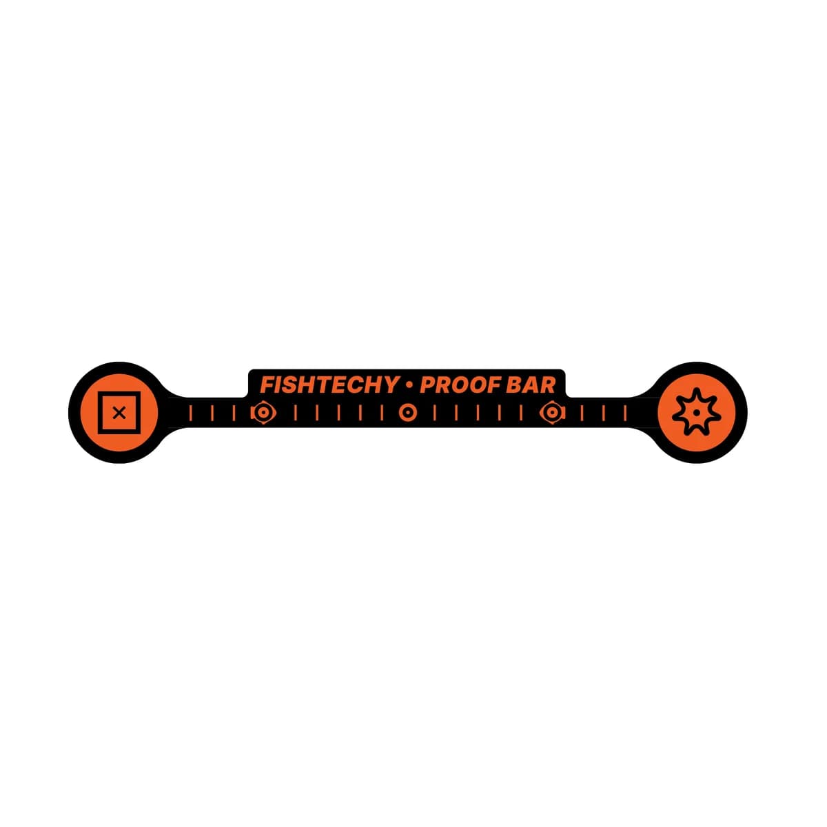 the 41 cm orange Vinyl Proof Bar